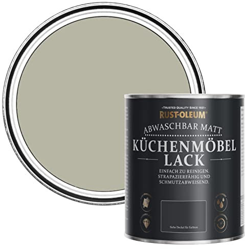Rust-Oleum Grey Kitchen Cupboard Paint in Matt Finish - Tanglewood 750ml