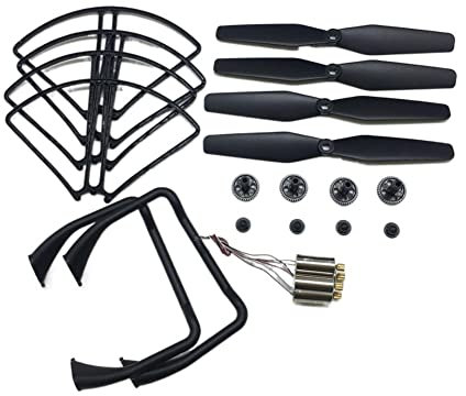 Zubehör für Drohnen For S20W S20 S3 0W S30 RC Drohnen Ersatzteile Motoren Motoren Zahnräder austauschbar (Color : Black)