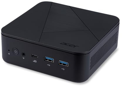 Acer Veriton NUC (Acer NUC VN1502G) / Intel® Prozessor N150 / Intel® Grafik / Ohne Betriebssystem / Schwarz