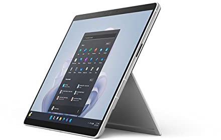 Notebook 2 in 1 Microsoft SURFACE PRO 9 16 GB LPDDR5 Argentato 256 GB SSD i7-1265U 13'