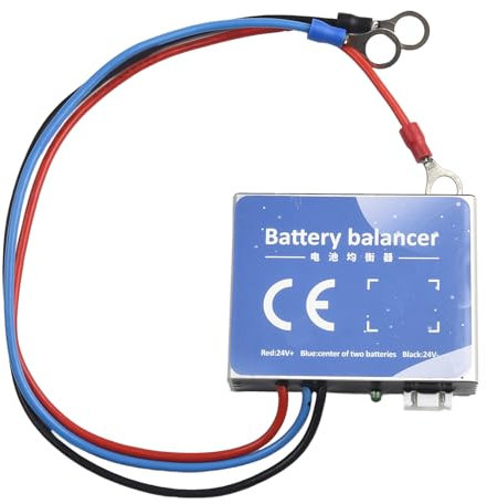 URPIZY Battery Balancer 12V Battery Equalizer Solar System Charge Battery Balancer Lead Battery Equalizer Battery Charge Compensator(Not compatible with Bluetooth)