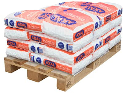 AXAL® von AGUALEVE®: Salztabletten für Wasserenthärtungsanlagen 20x 25kg (halbe Palette) | Regeneriersalz Siedesalztabletten | Wasserenthärtung Enthärtungsanlage