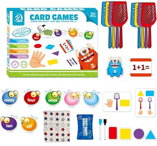 Juguetes Educativos de Idiomas para Preescolares,Juego de Aprendizaje del Alfabeto Inglés,Tarjeta de Alfabetización,Educativos Montessori Infantiles