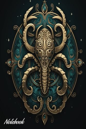 Constellation Scorpio Zodiac Sign Notebook Journal Diary