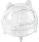DMAIS Chinchila Baignoire en sable entièrement transparente en PET pour hamster et gerbille