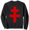 Das Kreuz Von Lothringen v3 vintage - Gotische Kunst Sweatshirt