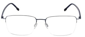 Rodenstock Brille mit Sehstärke für Herren optional mit Sonnenbrillentönung oder Blaulichtfilter, Quadratisch, gefertigt aus Titan (inklusive Brillenetui)
