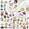 Celestia 40 PCS Shoe Charms, Shoes Decorations for Man and Woman, DIY Decorative Shoe Accessories Gifts for Croc Charms, Party Decorations, Birthday, Christmas