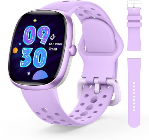 JoJoego Fitness Tracker Smartwatch Bambini, Orologio Smartwatch Bambino con 100+ modalità Sportive, Contapassi, Frequenza Cardiaca, Monitor del Sonno, Impermeabile IP68, Regalo per ADO 5-16, Viola