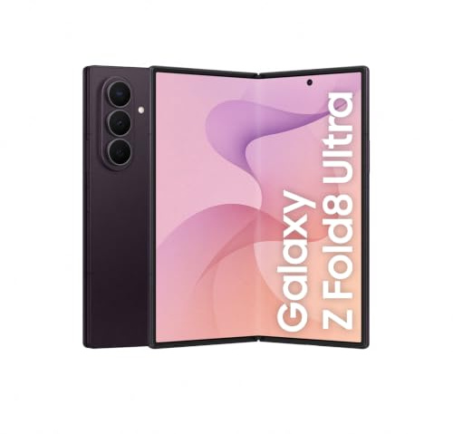 Samsung Galaxy Z Fold8 Ultra Smartphone, 256 GB Speicher, Violet Shadow | Android AI Handy, Produktives Multitasking, 12 GB RAM, 5000 mAh Akku, 200 MP Kamera, Now Nudge, Foto-Assistent