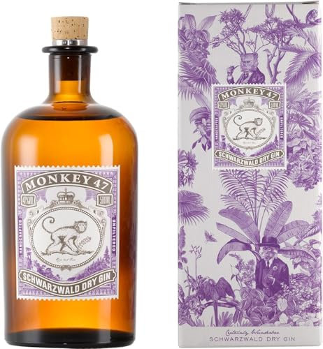 Monkey 47 Schwarzwald Dry Gin in Gift Box, 50 cl