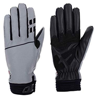BBB Cycling Fahrradhandschuhe Winter Coldshield Reflective| Outdoor Thermo handschuhe für kaltes Winterwetter|Handschuhe Herren und Damen BWG-31