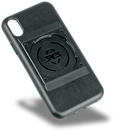 SKS GERMANY COMPIT COVER für iPhone X/XS Handyhülle mit Befestigungsvorrichtung für COMPIT-System (angenehme Haptik, stoßabsorbierend, mit Befestigungsvorrichtung, aus abriebfestem Kunststoff)