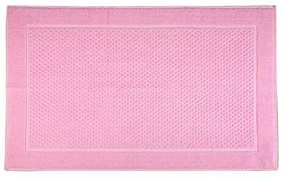Spugnissima - Tappeto-bagno Sirena Tinta Unita CM. 60X100 Rosa