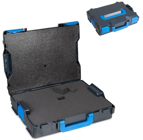 Sortimo L-BOXX 102 G4 – Robuster Werkzeugkoffer mit Rasterschaumstoff – Individuelle Anpassung für empfindliche Geräte – Stoß- & spritzwassergeschützt – Klicksystem für einfachen Transport