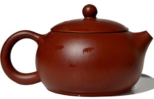 Teapot 280ml Chinese Yixing Clay Red Pot Dahongpao Zisha Xishi for Loose Gongfu Tea (L Gift box)