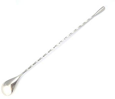 Cuillère à Mélange Teardrop 30cm Acier Inoxydable 304 pour Cocktails et Boissons – Cuillère de Bar Professionnelle Outil de Mixologie Bars Restaurants (4 Couleurs Disponibles)