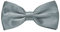 MASADA Herren Fliege Grau-blau glänzend und stufenlos verstellbar, handgefertigt mit Hakenverschluss - 12 x 6 cm 100% Polyester