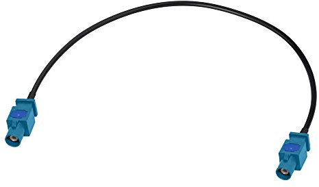 Bingfu Fakra Z Stecker auf Stecker Auto Antenne Adapter Kabel 30 cm für Auto Stereo Android Head Unit GPS Navigation FM AM Radio Sirius XM Satellitenradio 4G LTE TEL Telematik Bluetooth Modul