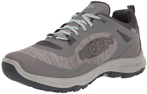 KEEN Terradora Flex Wasserdichter Wanderschuh für Damen, Steel Grey Cloud Blue, 39.5 EU