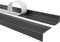 Quest Treppenkantenprofil Selbstklebend 30x27mm, PVC Kunststoff Antirutsch-Profil für Treppenkanten, RM – dunkelgrau, 130cm