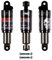 CNC Ammortizzatore Posteriore MTB，Idraulico Ammortizzatore Posteriore Bici per Mountain Bike 165mm