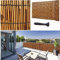 Yufenj Brise-Vue en Roseau, Rouleaux de clôture en Bambou, Panneaux de Protection de la Vie privée pour Patio, clôture pour Plantes de Piscine, pour Cour, Jardin, 2-5,7 Pieds de Haut