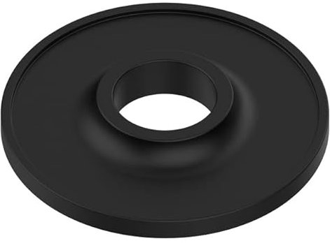 Hahace Ständer kompatibel mit HomePod Mini-Halter, Silikon-Anti-Rutsch-Pad, Schreibtischständer, stoßfest, Untersetzer-Halterung, Zubehör (schwarz)