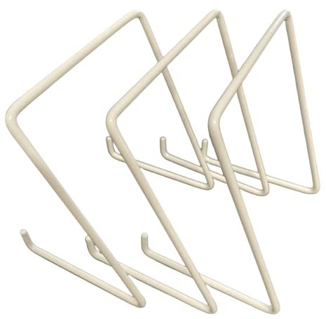 JAM2DAY Display Stands (3 Pack) For Plates, Bowls, Pictures, LPs, Photos - Steel / Nylon Coated (Medium)