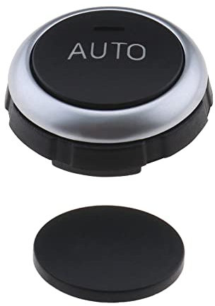 VGOL Temperaturschalter Tastenkappe Ersatz 61319393931 Kompatibel mit BMW 5er F07 F10 F11/ 6er F06 F12 F13/ 7er F01 F02 Klimaanlage Drehknopf