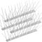 5M Pinchos para Palomas Espanta Palomas, 20 Piezas 25cm Pinchos Antipalomas de Acero Inoxidable,Ahuyentador de Palomas Pajaros - Sistema Anti Pájaros para Balcón Ventanas