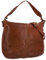 Gusti Handtasche Leder - Hannah Damen Umhängetasche Shopper Schultertasche Braun Leder