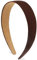 Atoden Serre-tête fin marron pour femmes