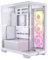CORSAIR iCUE LINK 3500X RGB Mid-Tower ATX PC-Gehäuse - Gehärtetes Panorama-Glas - Umgekehrte Verbindung Motherboard-Kompatibel - 3X CORSAIR iCUE LINK RX120 RGB-Lüfter Im Lieferumfang Enthalten - Weiß
