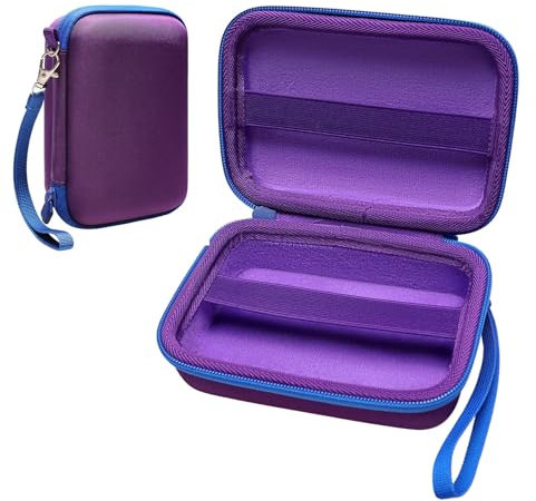 XANAD Tragetasche für 400+ Sammelkarten, passend für UNO, SKYJO, Pokemon, Phase 10 Junior, Cards Against Humanity Das lustige Kartenspiel Schwarz (Lila)