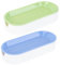 SWEETBIUTI Katzengras-Pflanzer Kunststoff Samen Sprosatablett abnehmbare zweischichtige Katzengrassamenhetroponische Pflanzer mit U-förmiger Aussichtsportkatze Gras-Kit für Innenräume, 2pcs blau+grün