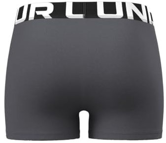 Under Armour HeatGear Shorty für Damen, Blau Atlantis/Weiß, X-Klein