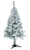 Gerimport Árbol de Navidad Nevado de 90 cm con 80 Puntas