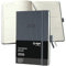 SIGEL C2666 Wochenplaner Wochenkalender 2026, ca. A5, dunkelgrau, Hardcover, 192 Seiten, Gummiband, Stiftschlaufe, Archivtasche, aus nachhaltigem Papier, Kalenderbuch Conceptum