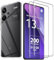 Haofun Protector de Pantalla para Xiaomi Redmi Note 13 Pro Plus 5G/Note 13 Pro+ 5G 5G Clear Funda, 2+1 Piezas Cristal Templado, Vidrio Templado Carcasa Protectora Anti-Choque Antiarañazos Case