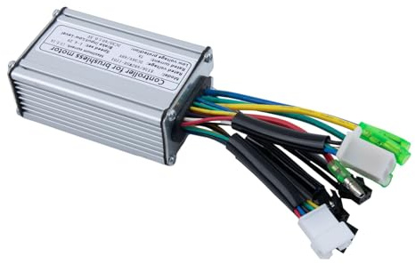 ComfyHarbor 36V/48V 250W E-Bike Controller für Motoren der KT Serie, 15A Max Strom mit SM Stecker, Geschwindigkeitseinstellung 1-4.2V (Kompatibel mit Elektrofahrrad/Roller)