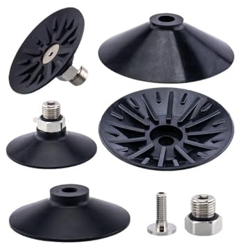 Ventosa de vacío for manipulador de máquinas con junta de 1/4, accesorios neumáticos industriales ESS-60/100, 1 unidad(ESS-60+1/4接头)
