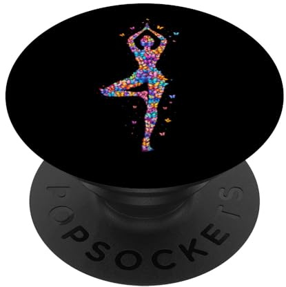 Butterfly Yoga Pose PopSockets Klebender PopGrip