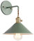 iYoee Wall Sconce Lamps Lighting Fixture with on Off Switch,Green Macaron Wall lamp E26 Edison Copper lamp Holder with Frosted Paint Body Bedside lamp Bathroom Vanity Lights