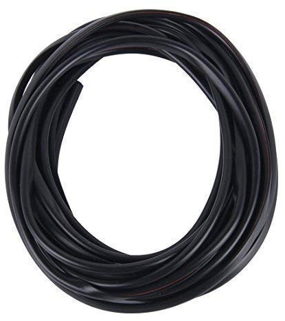 Türkantenschutz 5m in Schwarz für Auto - U-Profile HOCHFLEXIBEL - ZUSCHNEIDBAR - SELBSTKLEBEND - Gummi Pkw Kfz