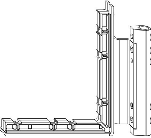 MACO Falzecklagerband MAMMUT 220 kg, 12/20-13 mm, weiß, links (222509)