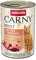 animonda Carny Katzen Nassfutter Huhn + Pute + Entenherzen (6 x 400g), getreidefreies Katzen Nassfutter ohne Zucker, mit frischen fleischigen Zutaten