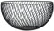 Fruit Bowl Favourall Housewares - Frutero de alambre (metal cromado, 26 x 14 cm) negro