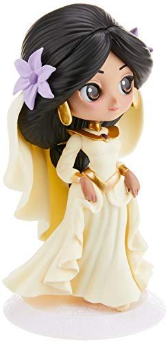 Banpresto - Q Posket - Disney Prinzessinnen - Aladdin - Sammelfigur Jasmin Dreamy Style 14 cm - BP35526P, 197659, Multicolor