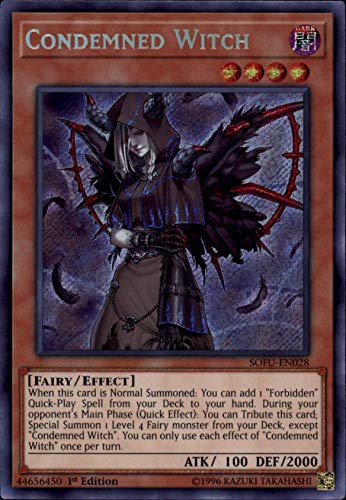 Condemned Witch - SOFU-EN028 - Secret Rare - 1. Auflage